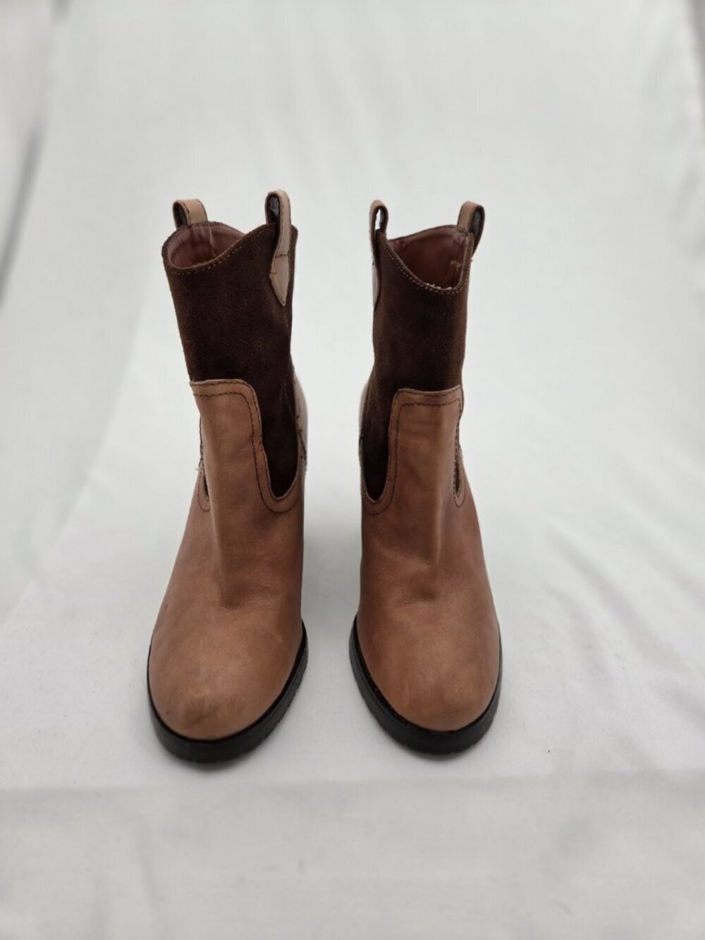Ralph Lauren Leather Equestrian Heeled Boots 7.5 - Picture 3 of 14